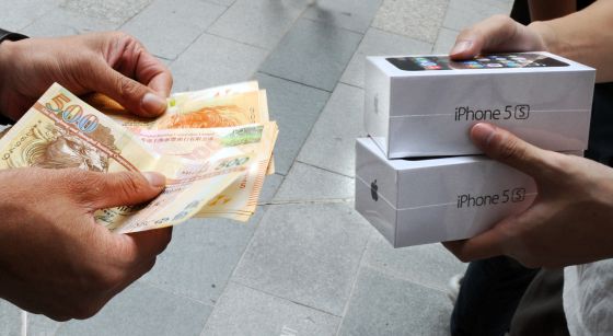 El iPhone 5S se agota en China
