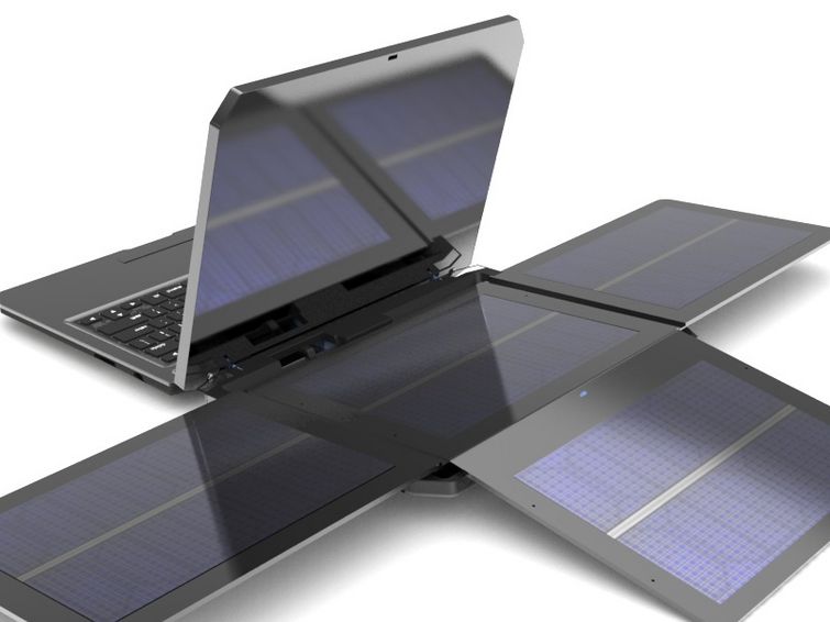 Sol, un portátil que se alimenta de Energía Solar