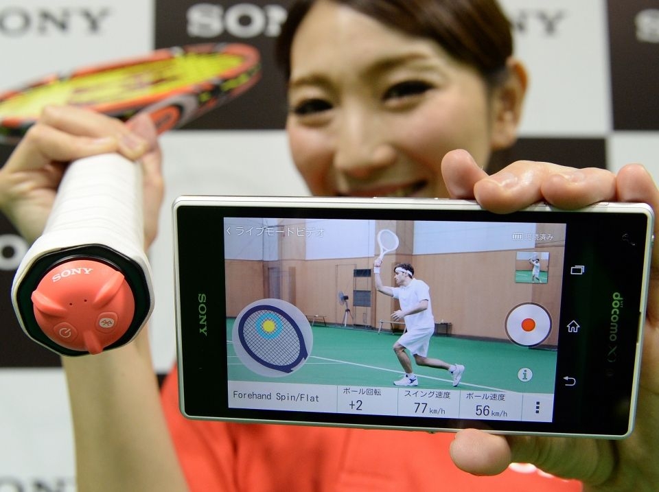 Sony presenta un sensor muy útil para los tenistas
